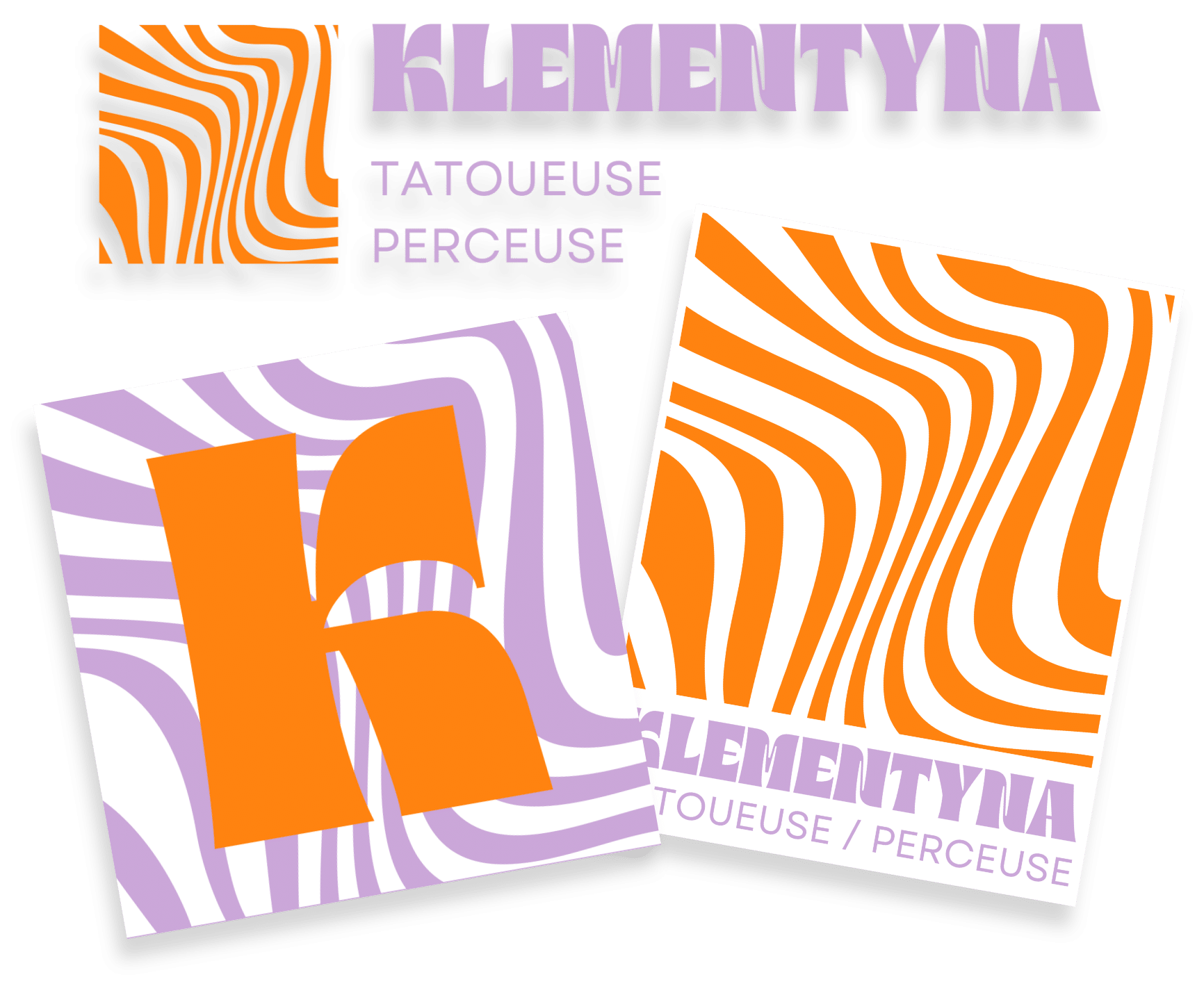 LOGO KLEMENTYNA logo Versus déclinable