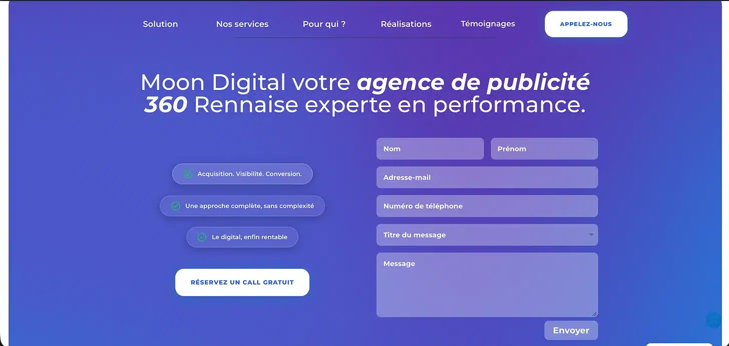 Landing Page