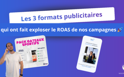 Les 3 formats publicitaires qui ont fait exploser le ROAS de nos campagnes 🚀